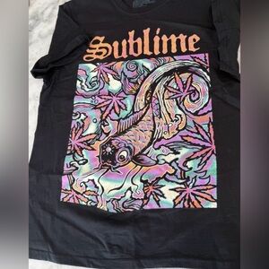 Sublime Black Graphic Tee - Short Sleeve